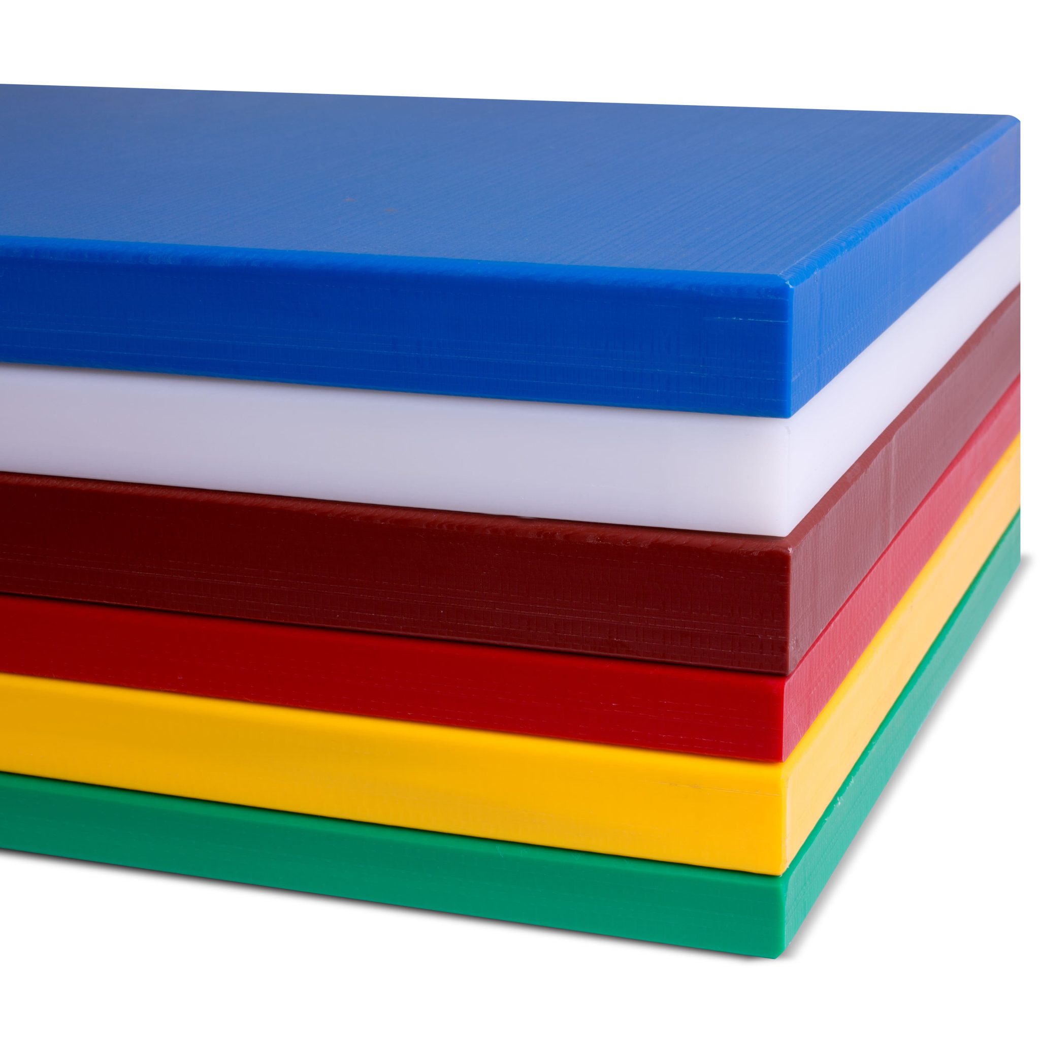 Professional rectangular polyethylene plastic cutting board