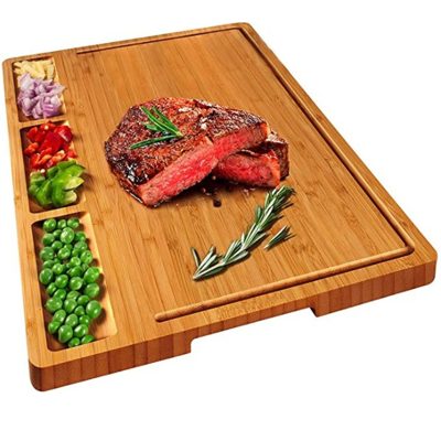 Rectangular natural organic bamboo cutting board (4)